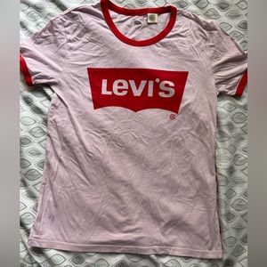 Levi’s ringer graphic tee
